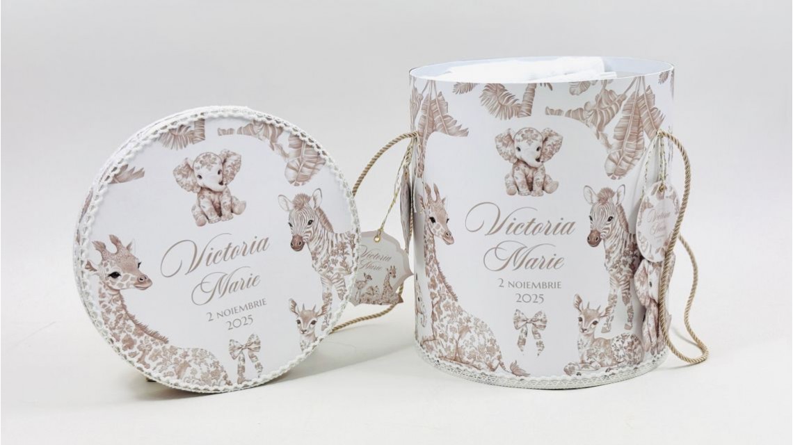 Trusou botez Dior Beige Nude Baby Safari tematică exotică și elegantă 22